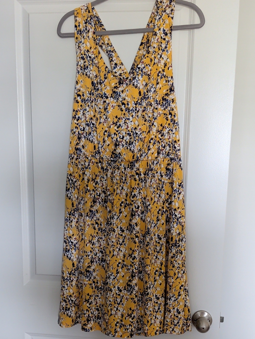 Kaileigh Yellow Floral Dress